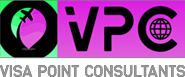 Logo of Visa Point Consultants for intelligent practice with AI