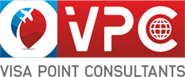 Logo of Visa Point Consultants for intelligent practice with AI